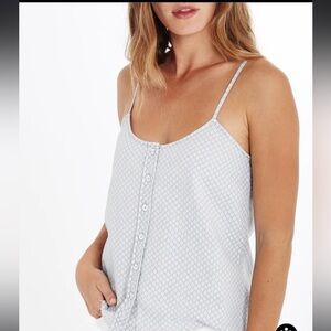 AG Jeans Austen Tank in Ditsy Tile Print. Size M.